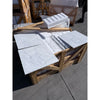 Carrara White Marble 18x18 Polished or Honed Tiles in Crate