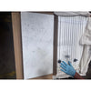 Boxed Carrara White Marble patterned paneling for elegant interior design