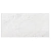 Carrara White Marble 18X36 Polished or Honed Rectangular White Marble Tile