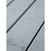 Carrara White Marble 3’’ X 12’’ Field Tile showcasing elegant white marble floor tiles