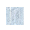 Carrara White Marble 3X12 Field Tile samples showcasing elegant marble patterns