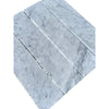 Carrara White Marble 3’’ X 12’’ Field Tile showcasing elegant marble tile strips
