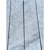 Carrara White Marble 3’’ X 12’’ Field Tile featuring white marble with elegant gray veining