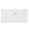 Rectangular marble slab of Carrara White Marble 3X6 polished or honed finish