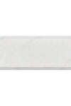 Carrara White Marble 4X12 Deep-Beveled Polished-Honed