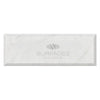 Carrara White Marble 4X12 Deep-Beveled Polished-Honed Rectangular Tile Display