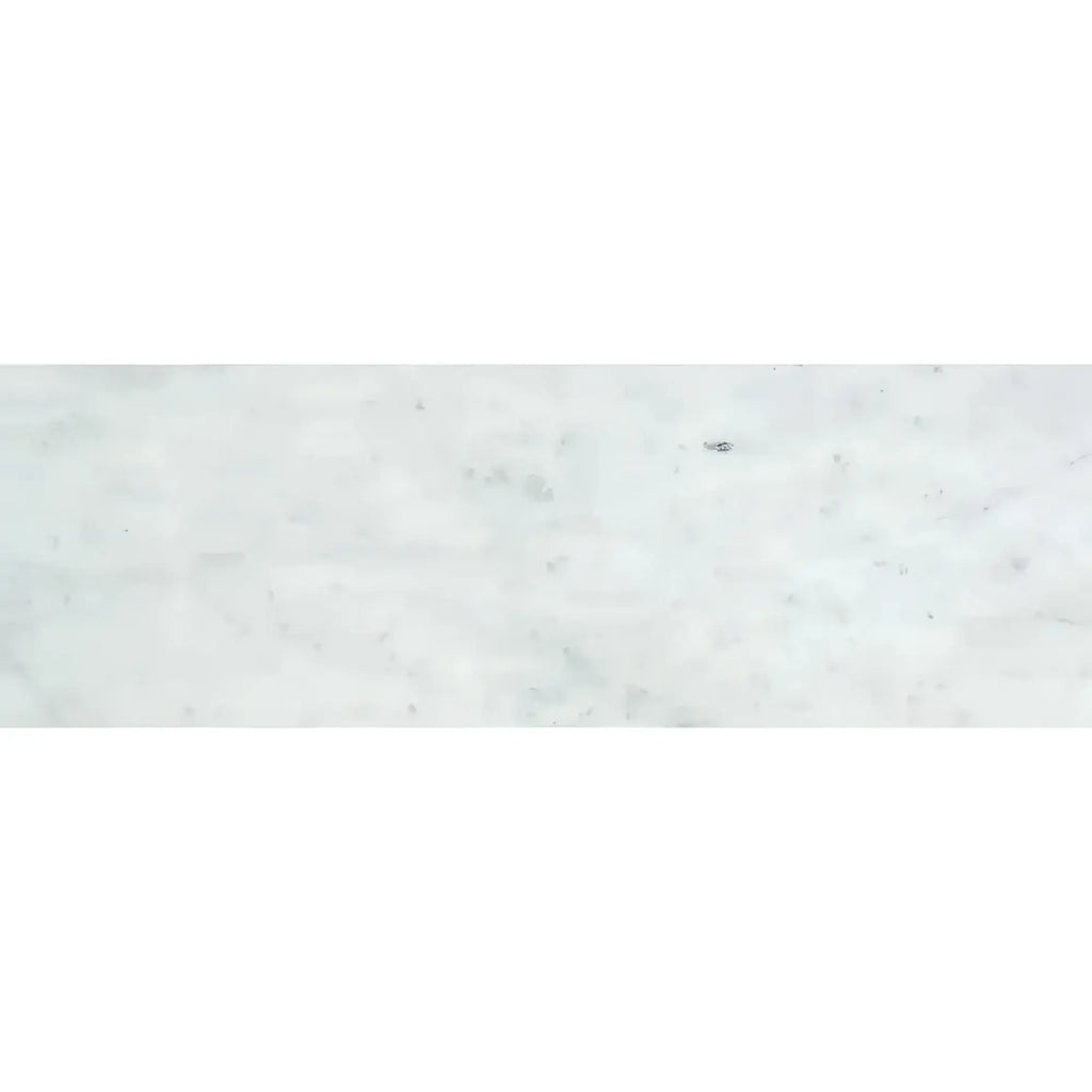 Carrara White Marble 4X12 Polished or Honed White Marble Slab for elegant interiors