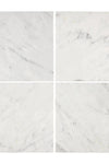 Carrara White Marble 4X4 Polished or Honed