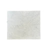Carrara White Marble 4X4 Tumbled table top with elegant white marble surface