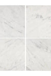 Carrara White Marble 6X6 Polished or Honed