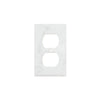 White marble outlet cover for Carrara White Marble Single Duplex Plate Switch Wall Plate
