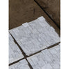 Wrapped Carrara White Mini-Versailles Pattern Marble Tile Sheets with polished and honed finishes