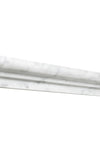 Carrara White OG-1 (Single-Step Chair Rail Trim) Liner Polished or Honed
