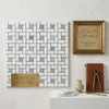 Carrara white pinwheel mosaic tile set with blue gray polished or honed marble in white and gray tones