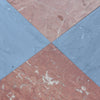 Marble tile pattern featuring Checkerboard Bardiglio and Rojo Alicante 12X12 Set