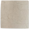 Square beige marble tile from Checkerboard Bardiglio and Crema Marfil 18X18 Set