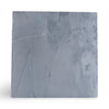 Square marble tile from Checkerboard Bardiglio and Crema Marfil 18x18 set