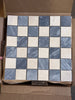 Polished-honed Checkerboard Bardiglio Crema Marfil marble tiles