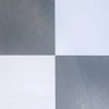 Checkerboard Bardiglio Imperiale and Bianco Dolomite marble 18x18 pattern image