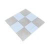 Checkerboard tile pattern featuring Bianco Dolomite and Crema Marfil 12x12 tiles