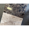 Checkerboard Emperador Dark and Light Marble 12x12 Tile Set