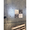 Checkerboard Emperador Dark and Light Marble 12x12 Tile Set