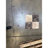 Checkerboard Emperador Dark and Light Marble 12x12 Tile Set