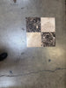 Checkerboard Emperador Dark and Light Marble 12x12 Tile Set