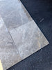Checkerboard Emperador Dark and Light Marble 12x12 Gray Tiles with White Veining