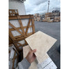Beige travertine tiles featured in Checkerboard Ivory and Noce Tumbled 12X12 Set