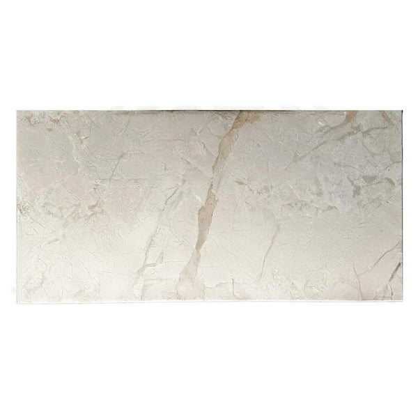 Classic Beige Marble 12X24 Polished Tile with a marble-patterned design for elegant spaces