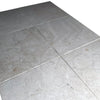 Gray marble floor tiles showcased in Classic Beige White Marble polished tile product