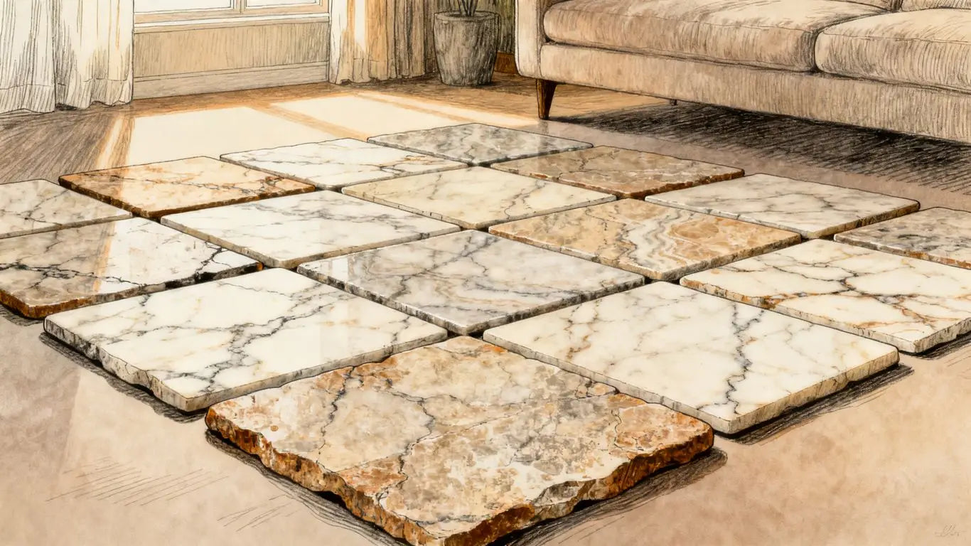Natural stone adds warmth and lasting value