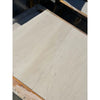 Crema Haven 12x12 limestone: light beige marble slab with subtle veining and polished surface