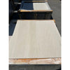 Crema Haven 12x24 limestone: cream-colored marble tiles with subtle veining on pallets