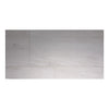 Crema Haven 18x18 limestone tiles in light gray marble with subtle veining and polished finish