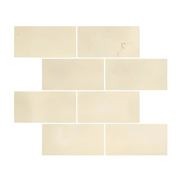 Rectangular beige Crema Marfil Marble tiles 12X24 in polished or honed finish