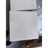 Crema Marfil Marble 18x18 polished square tile with beige veining
