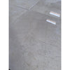 Crema Marfil Marble 18x18 Polished light gray floor tile with veining