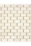 Crema Marfil Marble 1X2 Brick Mosaic Polished or Honed