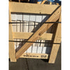 Light wooden crate with ES-02 0006 MT label for Crema Marfil Marble 24x24 Polished or Honed