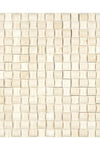 Crema Marfil Marble 3-D Small-Bread Mosaic Polished or Honed