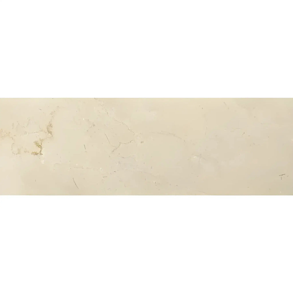 Rectangular beige Crema Marfil Marble tile 4X12 polished or honed finish