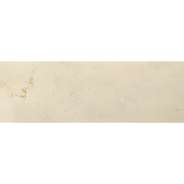 Rectangular beige Crema Marfil Marble tile 4X12 polished or honed finish