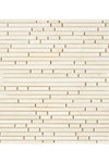 Crema Marfil Marble Bamboo Sticks (Single-Color: Crema Marfil) Mosaic Polished or Honed