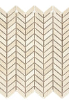 Crema Marfil Marble Chevron (Mini) Mosaic Polished or Honed