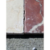 Crema Marrfil Rustic Modern Tumbled: beige and red veined stone tiles