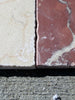 Crema Marrfil Rustic Modern Tumbled: beige and red veined stone tiles