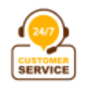 24/7 customer service icon
