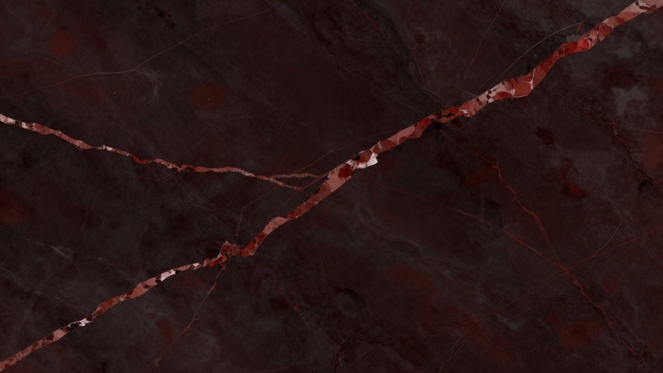 Rosso Levanto marble slabs with deep red veining.